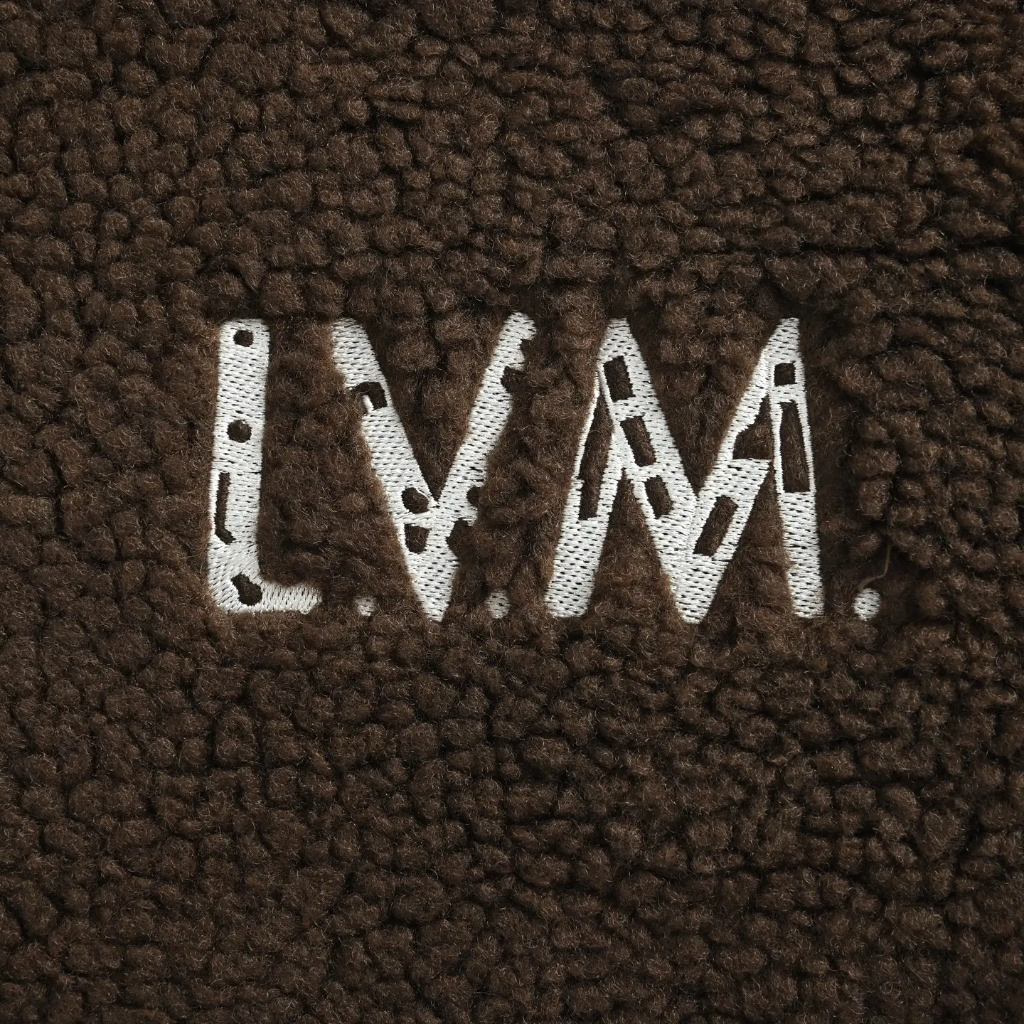Louis Vuitton/Louis Vuitton Coffee Brown Teddy Lamb Jacket